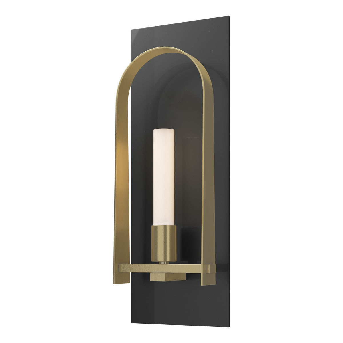 Hubbardton Forge - 201070-SKT-89-86-FD0462 - One Light Wall Sconce - Triomphe - Ink