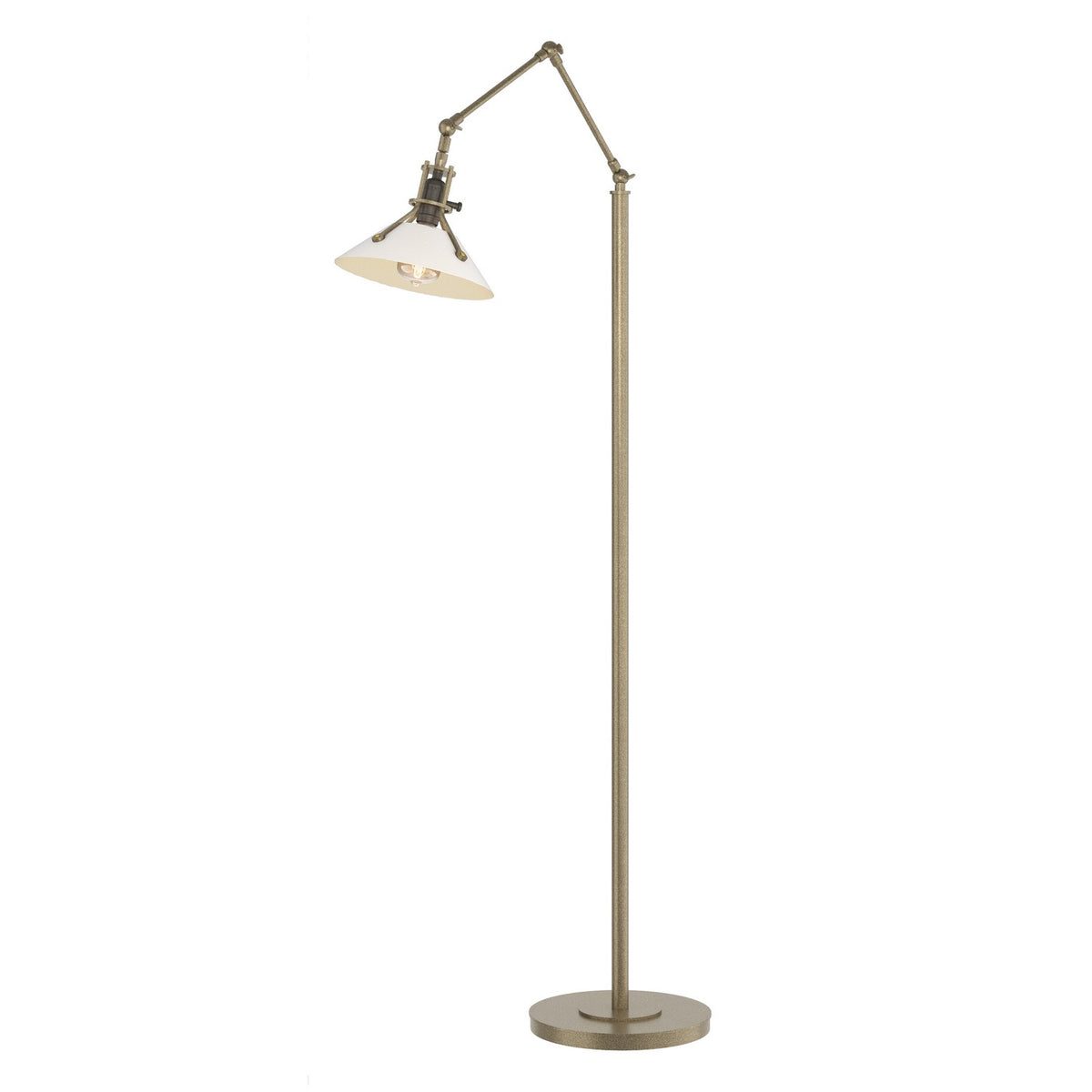 Hubbardton Forge - 242215-SKT-84-02 - One Light Floor Lamp - Henry - Soft Gold
