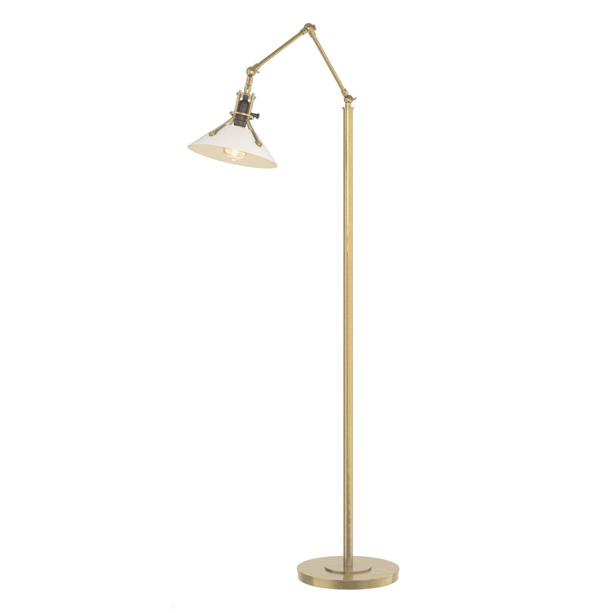 Hubbardton Forge - 242215-SKT-86-02 - One Light Floor Lamp - Henry - Modern Brass
