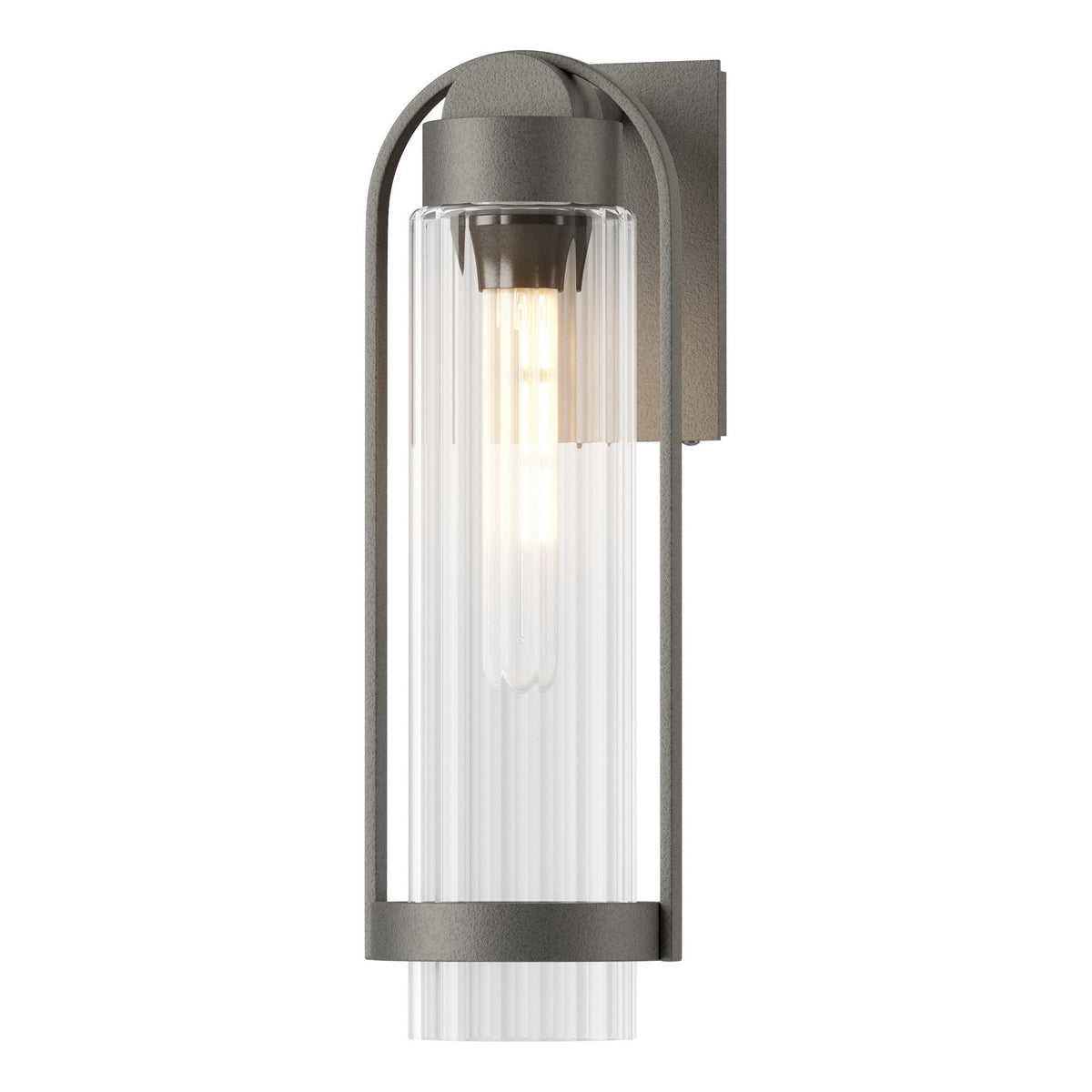 Hubbardton Forge - 302556-SKT-20-ZM0742 - One Light Outdoor Wall Sconce - Alcove - Coastal Natural Iron
