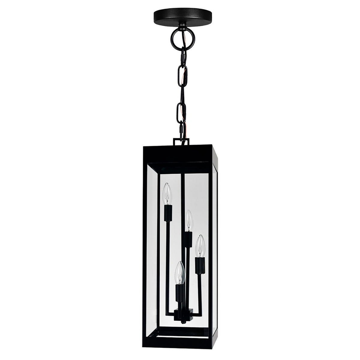 CWI Lighting Canada - 1695P8-4-101 - Four Light Outdoor Hanging Lantern - Windsor - Black