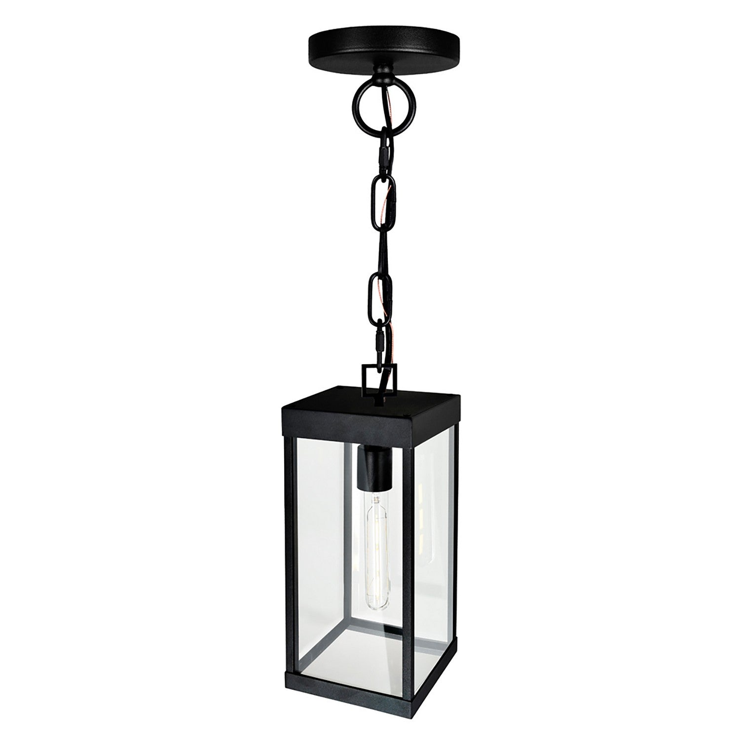 CWI Lighting Canada - 1695P7-1-101 - One Light Outdoor Hanging Lantern - Windsor - Black