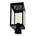 CWI Lighting Canada - 1695PT6-1-101 - Tête de lanterne extérieure à une lumière - Windsor - Noir
