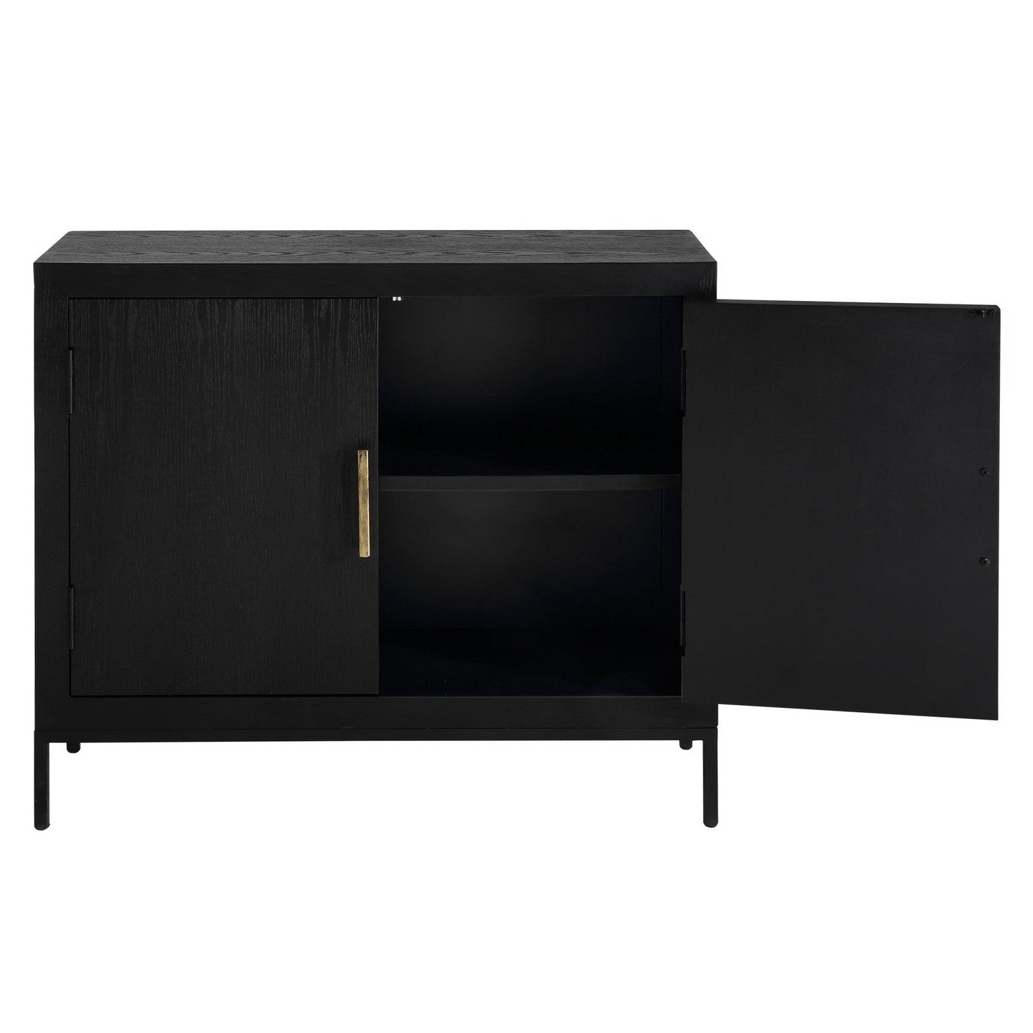 Uttermost - 22891 - Cabinet - Front Range - Dark Ebony Oak
