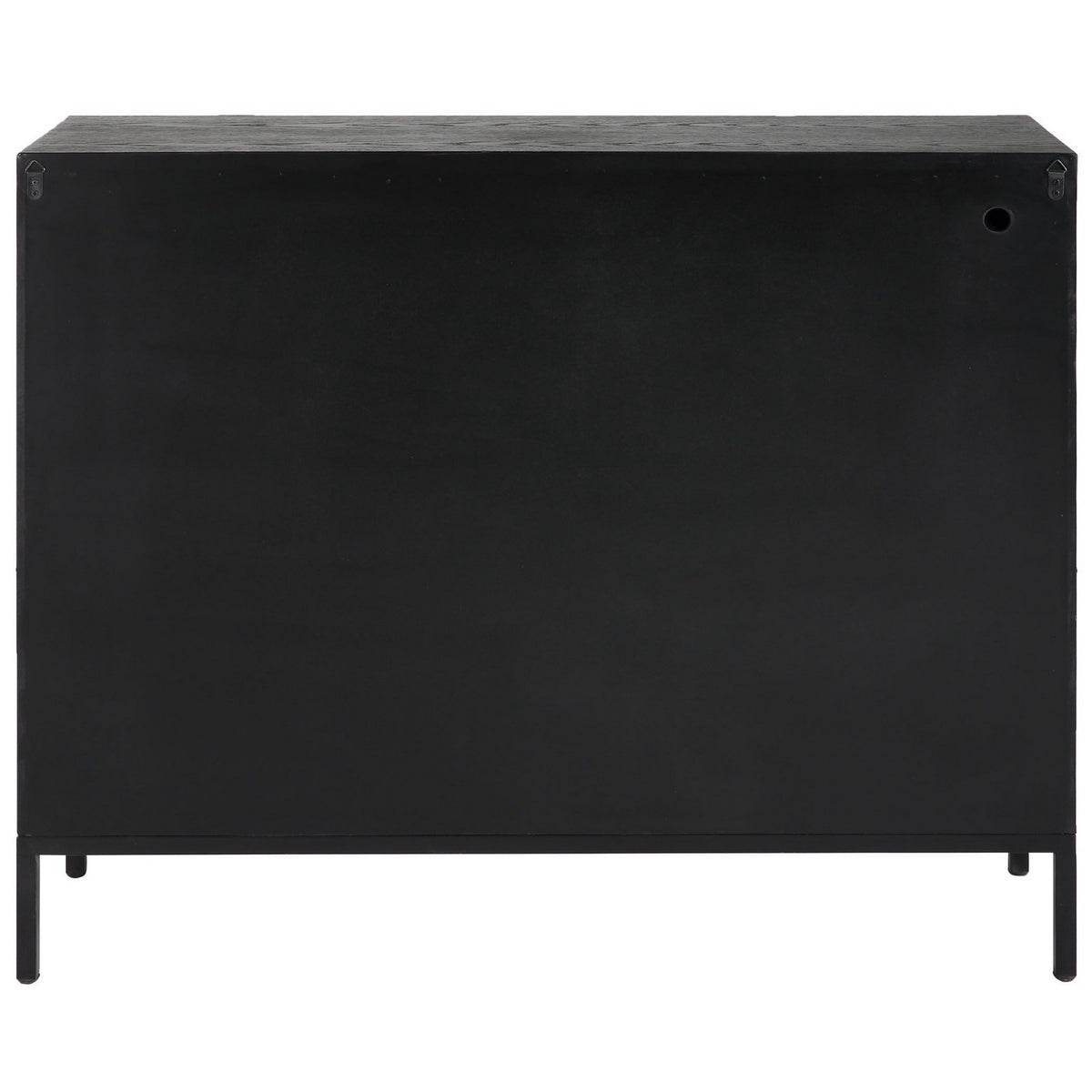 Uttermost - 22891 - Cabinet - Front Range - Dark Ebony Oak