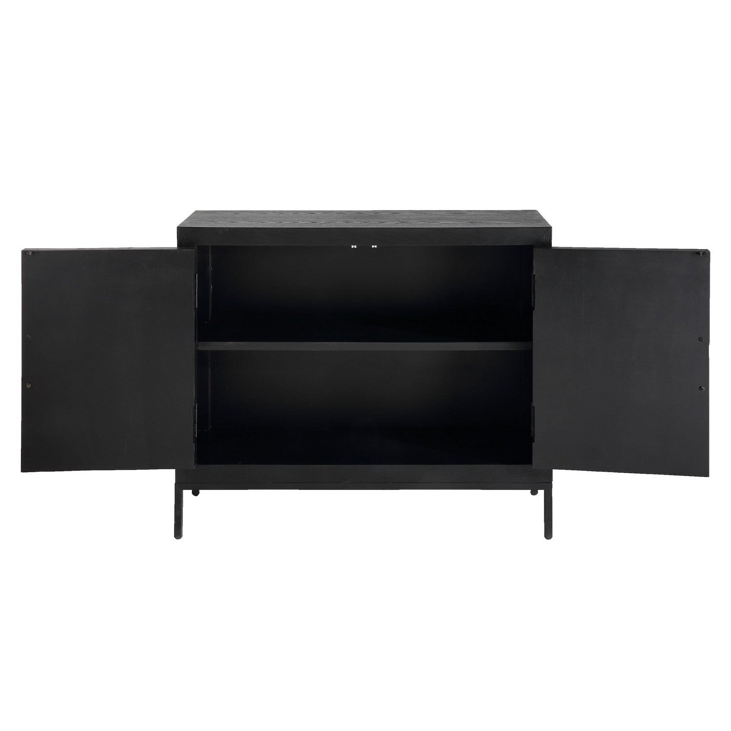 Uttermost - 22891 - Cabinet - Front Range - Dark Ebony Oak