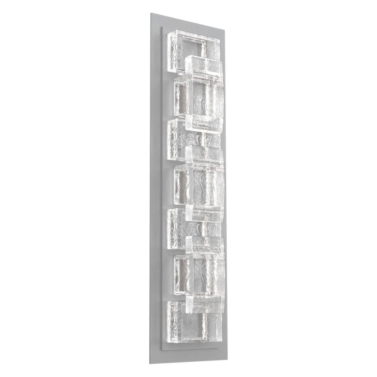 Hammerton Studio - IDB0087-01-CS-TE-L2 - LED Wall Sconce - Tessera - Classic Silver
