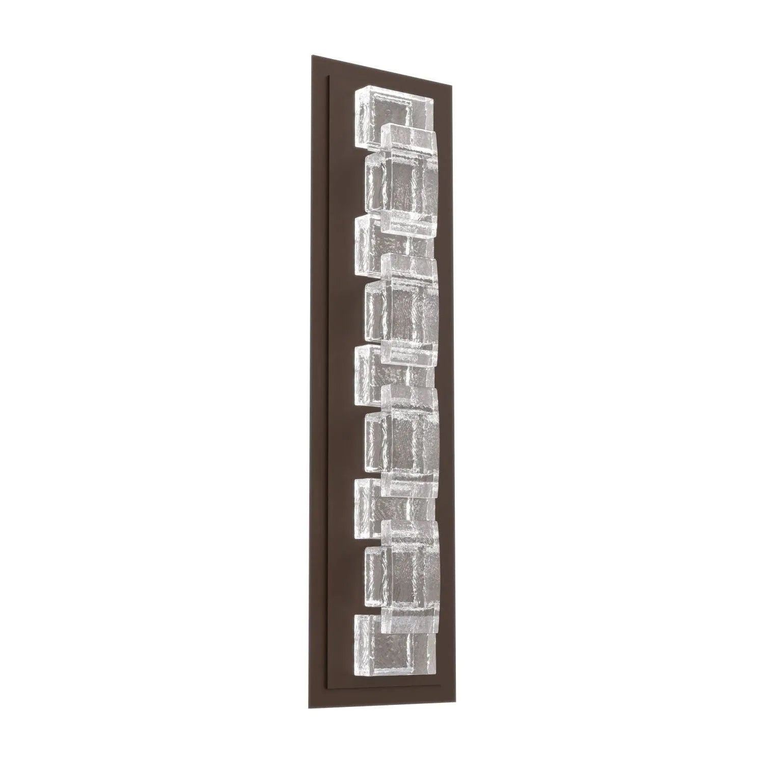 Hammerton Studio - IDB0087-02-FB-TE-L2 - LED Wall Sconce - Tessera - Flat Bronze