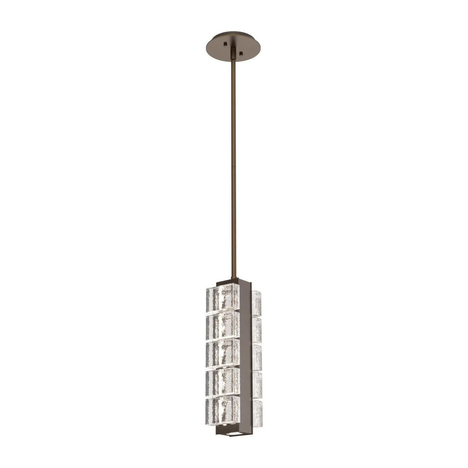 Hammerton Studio - LAB0087-01-FB-TP-001-L2 - LED Pendant - Tessera - Flat Bronze