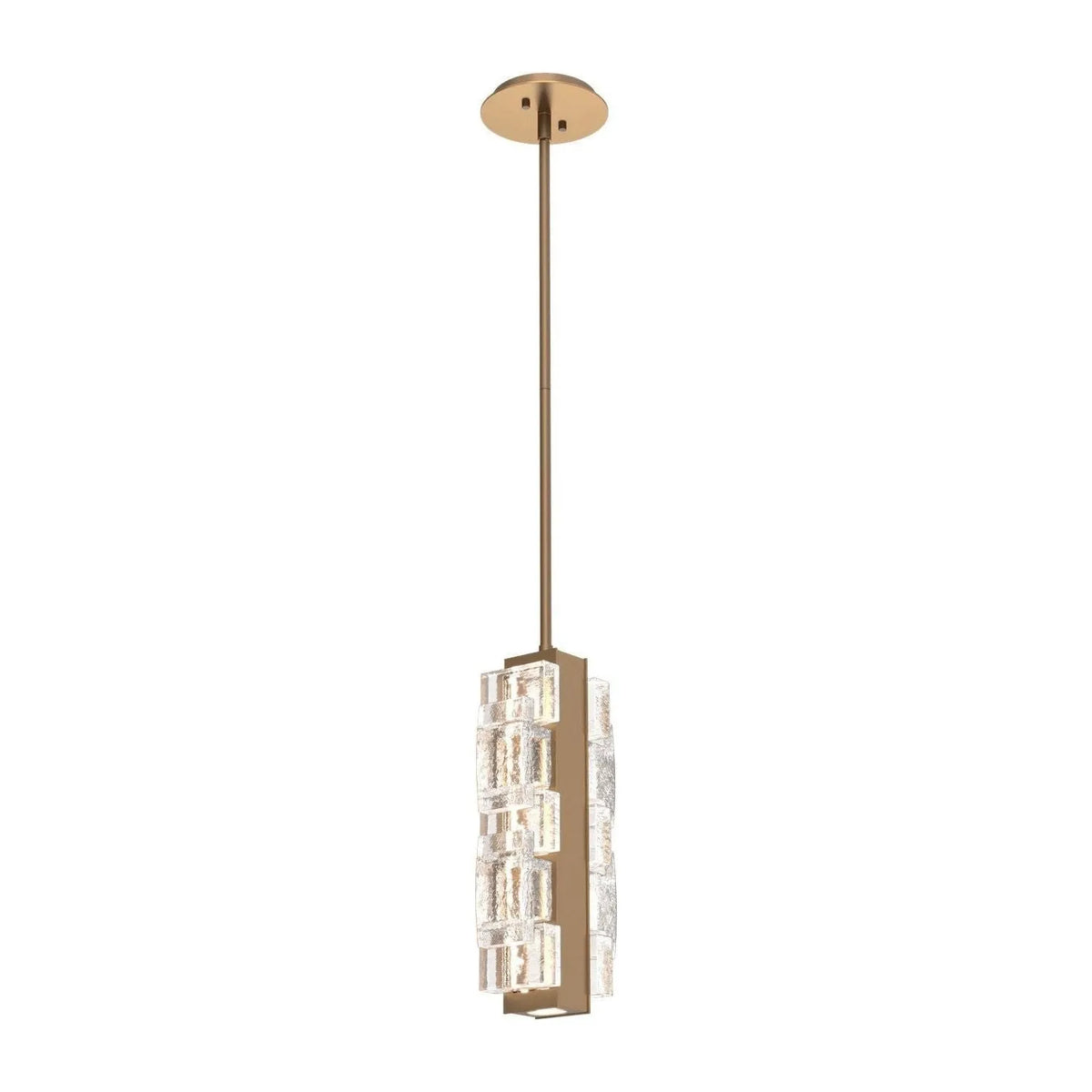 Hammerton Studio - LAB0087-01-NB-TE-001-L2 - LED Pendant - Tessera - Novel Brass