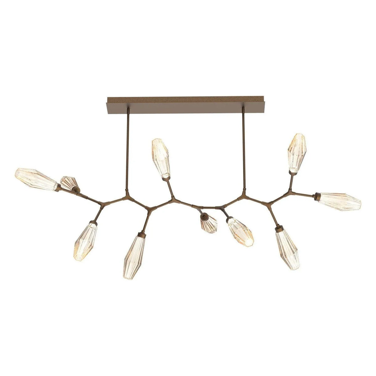Hammerton Studio - PLB0049-BC-FB-RA-001-L3 - LED Branch - Aalto - Flat Bronze