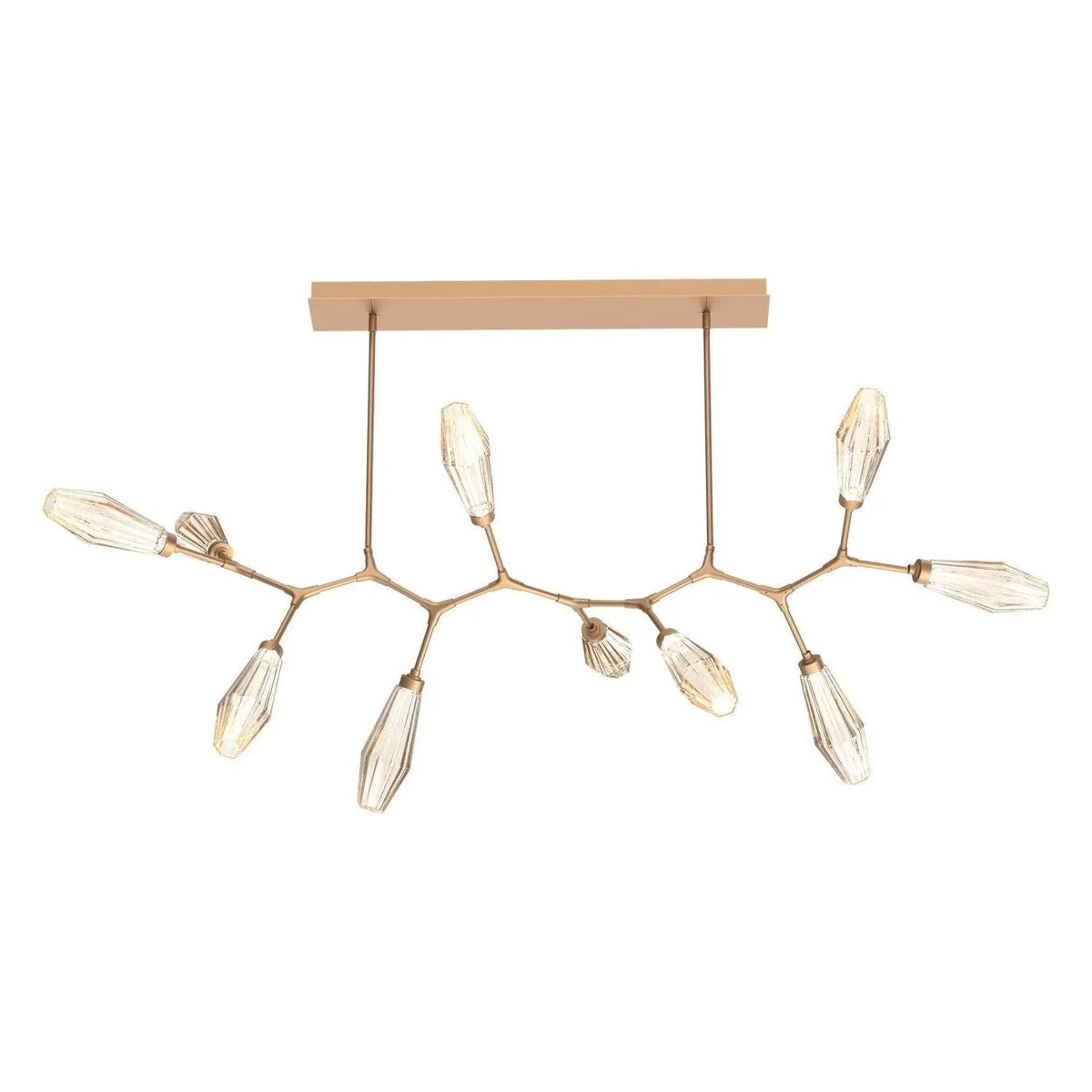 Hammerton Studio - PLB0049-BC-NB-RA-001-L3 - LED Branch - Aalto - Novel Brass