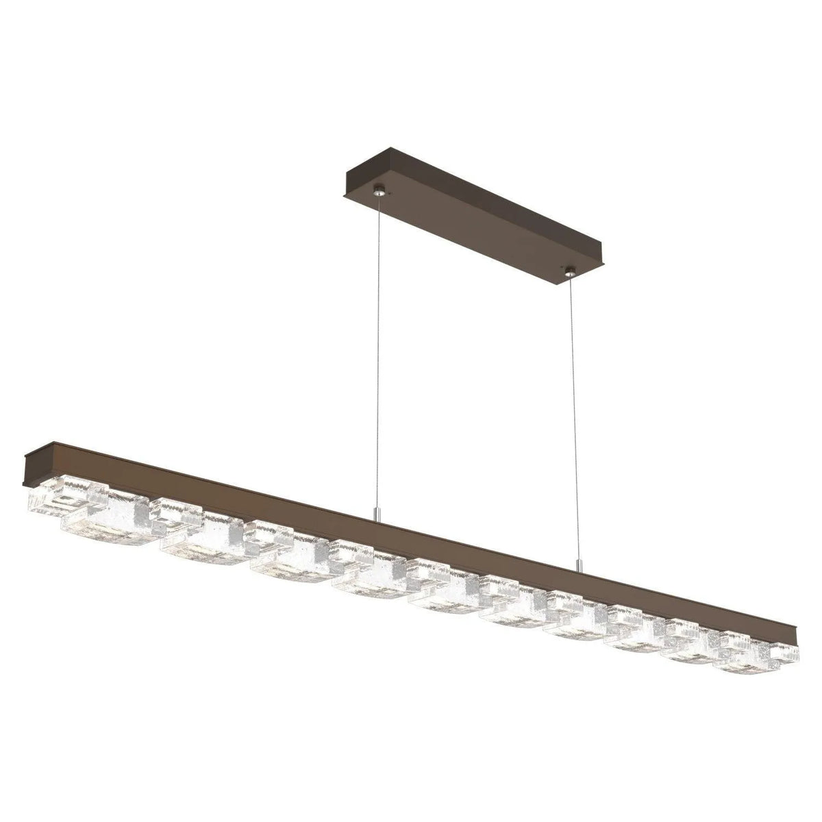 Hammerton Studio - PLB0087-60-FB-TE-CA1-L3 - LED Linear - Tessera - Flat Bronze