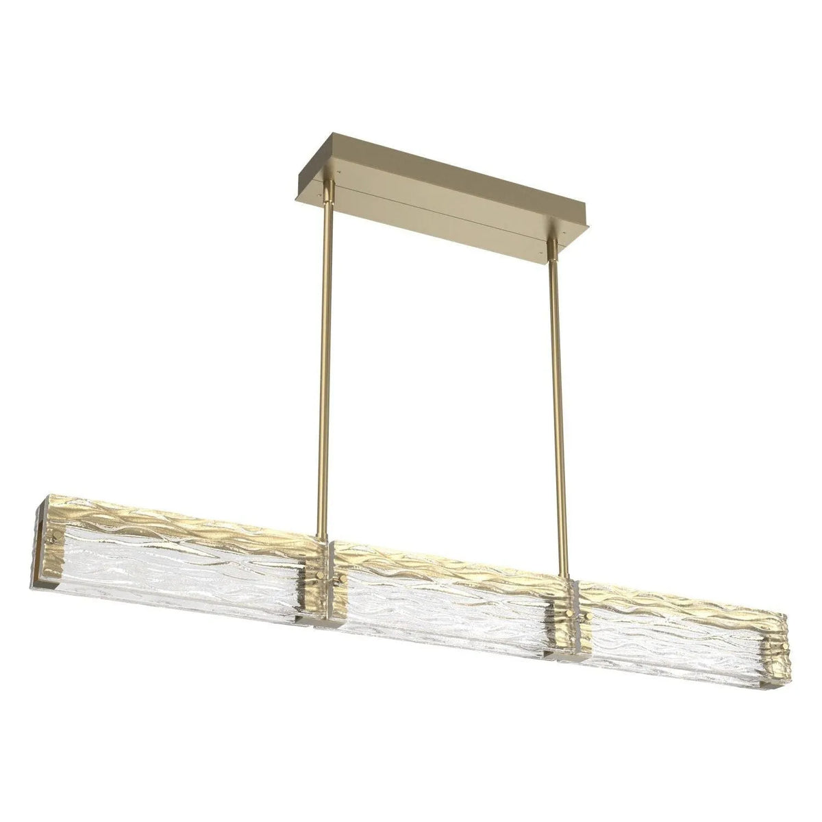 Hammerton Studio - PLB0090-43-GB-TT-001-L3 - LED Linear - Tabulo - Gilded Brass