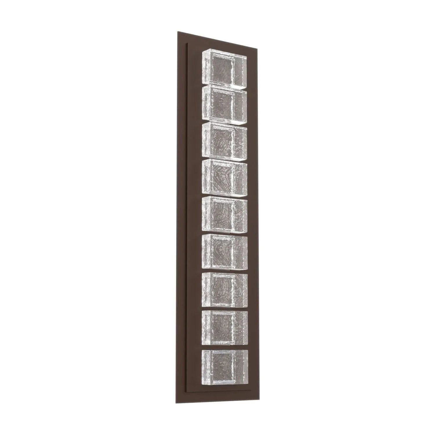 Hammerton Studio - IDB0087-02-FB-TP-L2 - LED Wall Sconce - Tessera - Flat Bronze