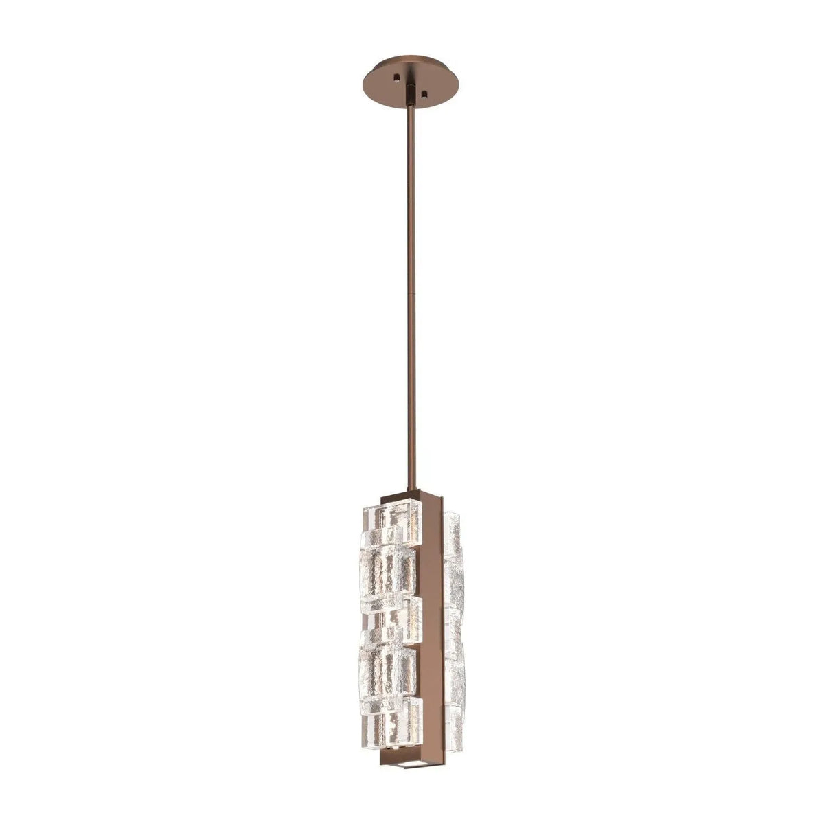 Hammerton Studio - LAB0087-01-BB-TE-001-L2 - LED Pendant - Tessera - Burnished Bronze