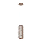 Hammerton Studio - LAB0087-01-BB-TP-001-L2 - LED Pendant - Tessera - Burnished Bronze