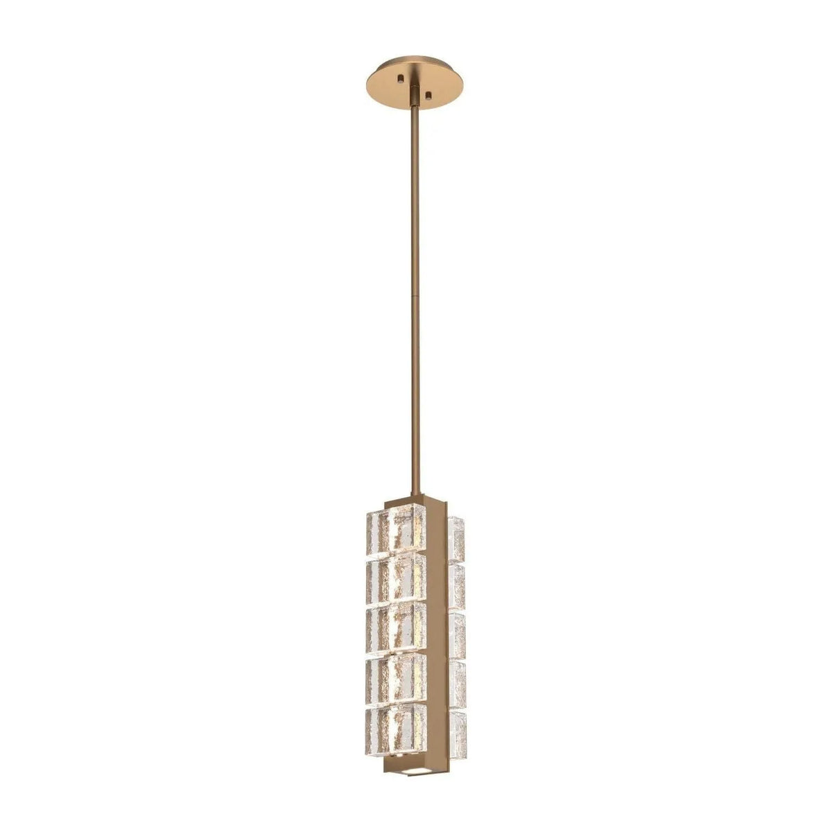 Hammerton Studio - LAB0087-01-NB-TP-001-L2 - LED Pendant - Tessera - Novel Brass