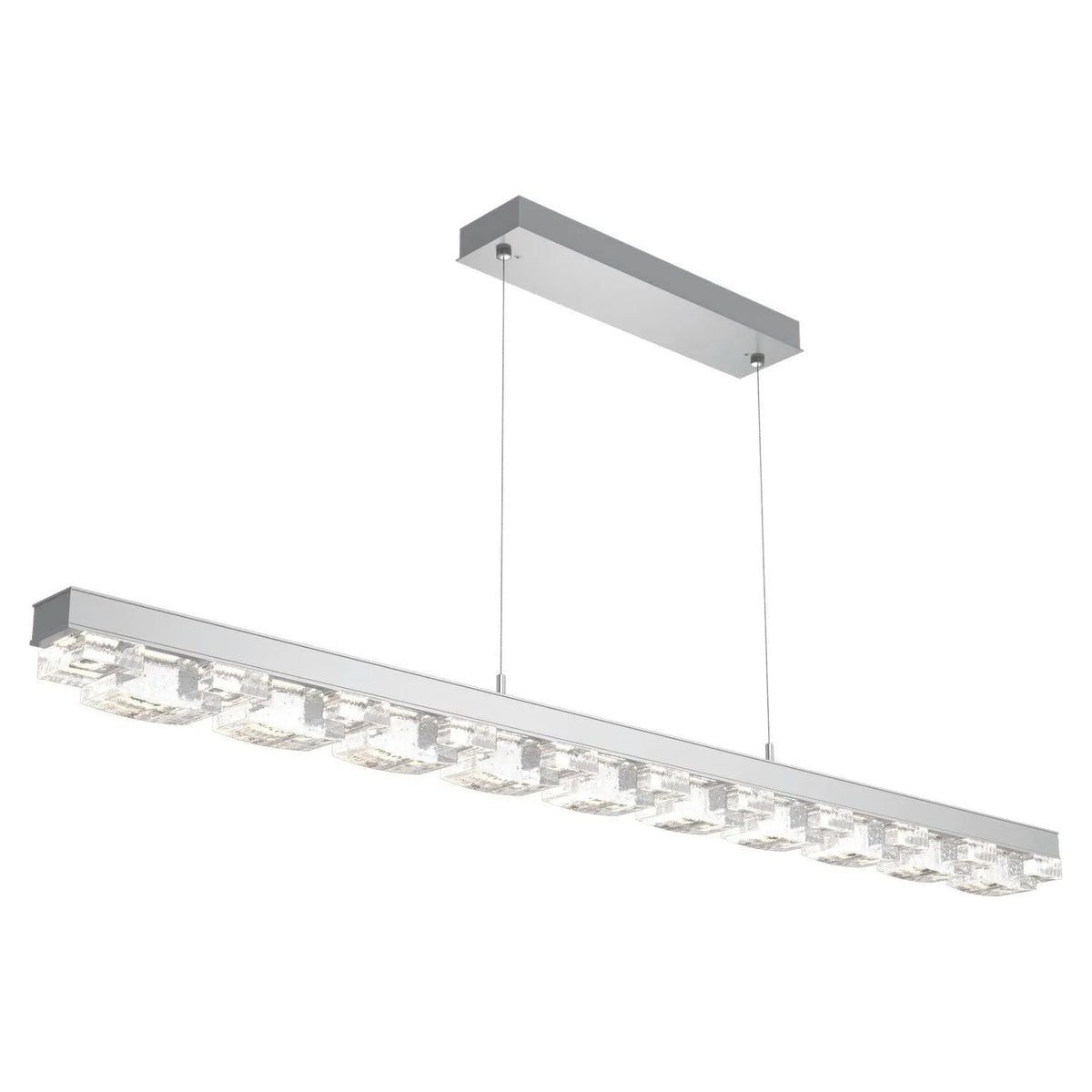 Hammerton Studio - PLB0087-60-CS-TE-CA1-L3 - LED Linear - Tessera - Classic Silver