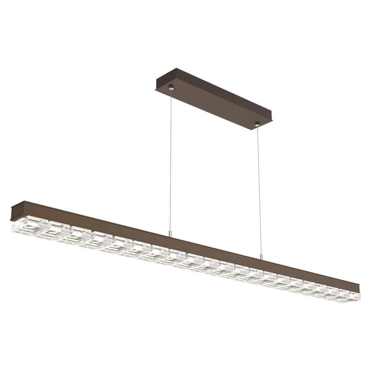 Hammerton Studio - PLB0087-60-FB-TP-CA1-L3 - LED Linear - Tessera - Flat Bronze