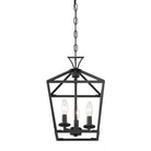 Savoy House - 3-420-3-89 - Three Light Pendant - Townsend - Matte Black