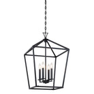 Savoy House - 3-421-4-89 - Four Light Pendant - Townsend - Matte Black