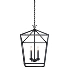 Savoy House - 3-421-4-89 - Four Light Pendant - Townsend - Matte Black