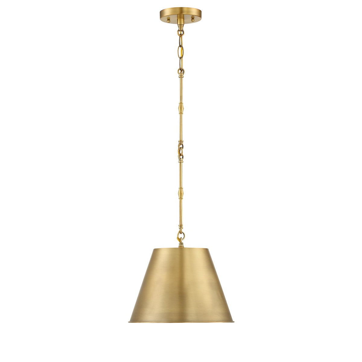 Savoy House - 7-232-1-322 - One Light Pendant - Alden - Warm Brass