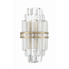 Crystorama - HAY-1402-AG - Two Light Wall Sconce - Hayes - Aged Brass