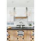Crystorama - TIA-7100-MT - Une lumière Suspension - Tiana - Blanc mat