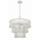 Crystorama - TIA-7103-MT - Trois lumières Suspension - Tiana - Blanc mat