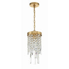 Crystorama - WIN-210-GA-CL-MWP - Une lampe Suspension - Winfield - Or antique