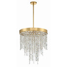 Crystorama - WIN-215-GA-CL-MWP - Five Light Chandelier - Winfield - Antique Gold