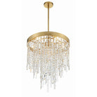 Crystorama - WIN-215-GA-CL-MWP - Five Light Chandelier - Winfield - Antique Gold