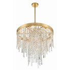 Crystorama - WIN-216-GA-CL-MWP - Six Light Chandelier - Winfield - Antique Gold