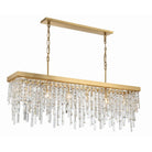 Crystorama - WIN-217-GA-CL-MWP - Six Light Chandelier - Winfield - Antique Gold