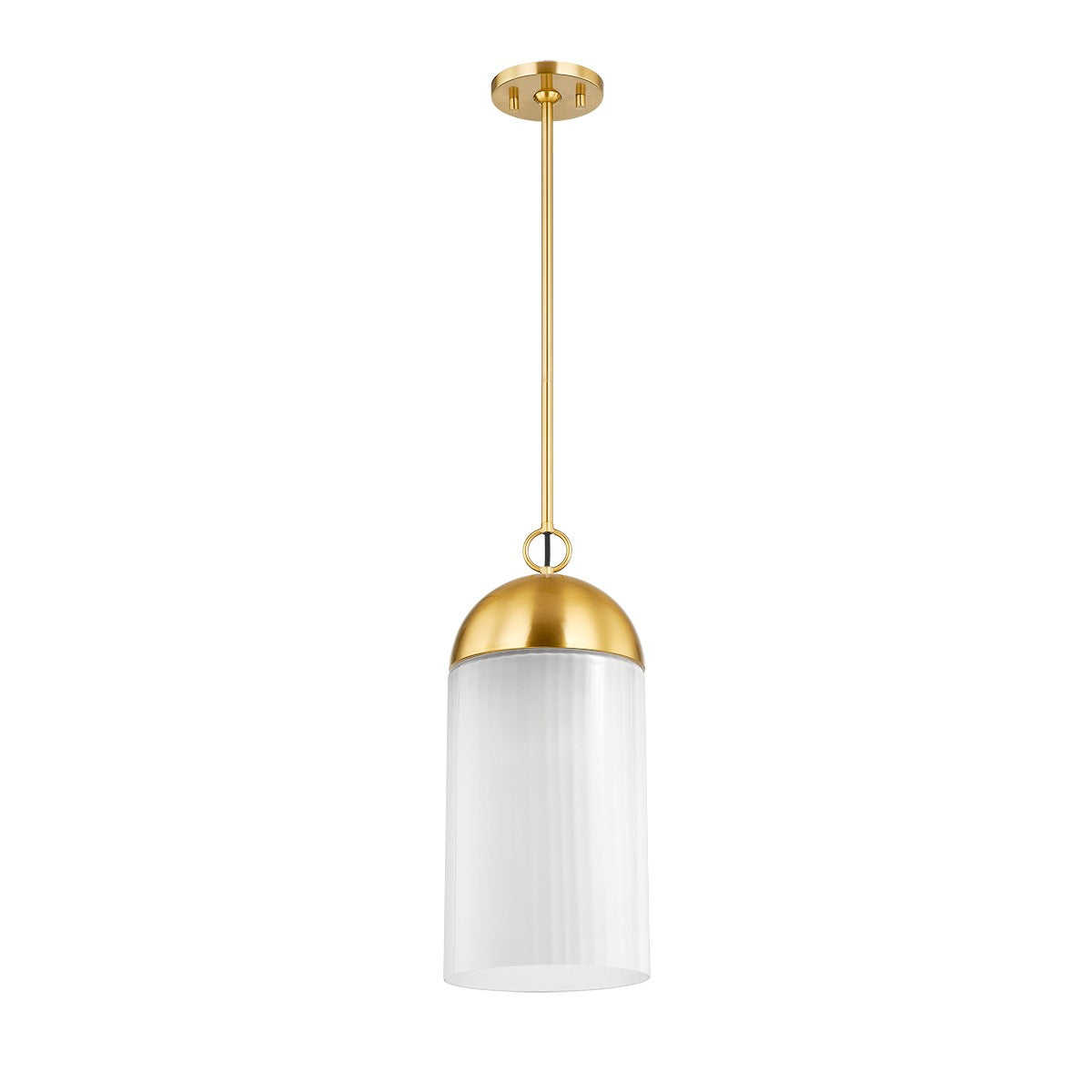 Mitzi - H796701-AGB - One Light Pendant - Emory - Aged Brass