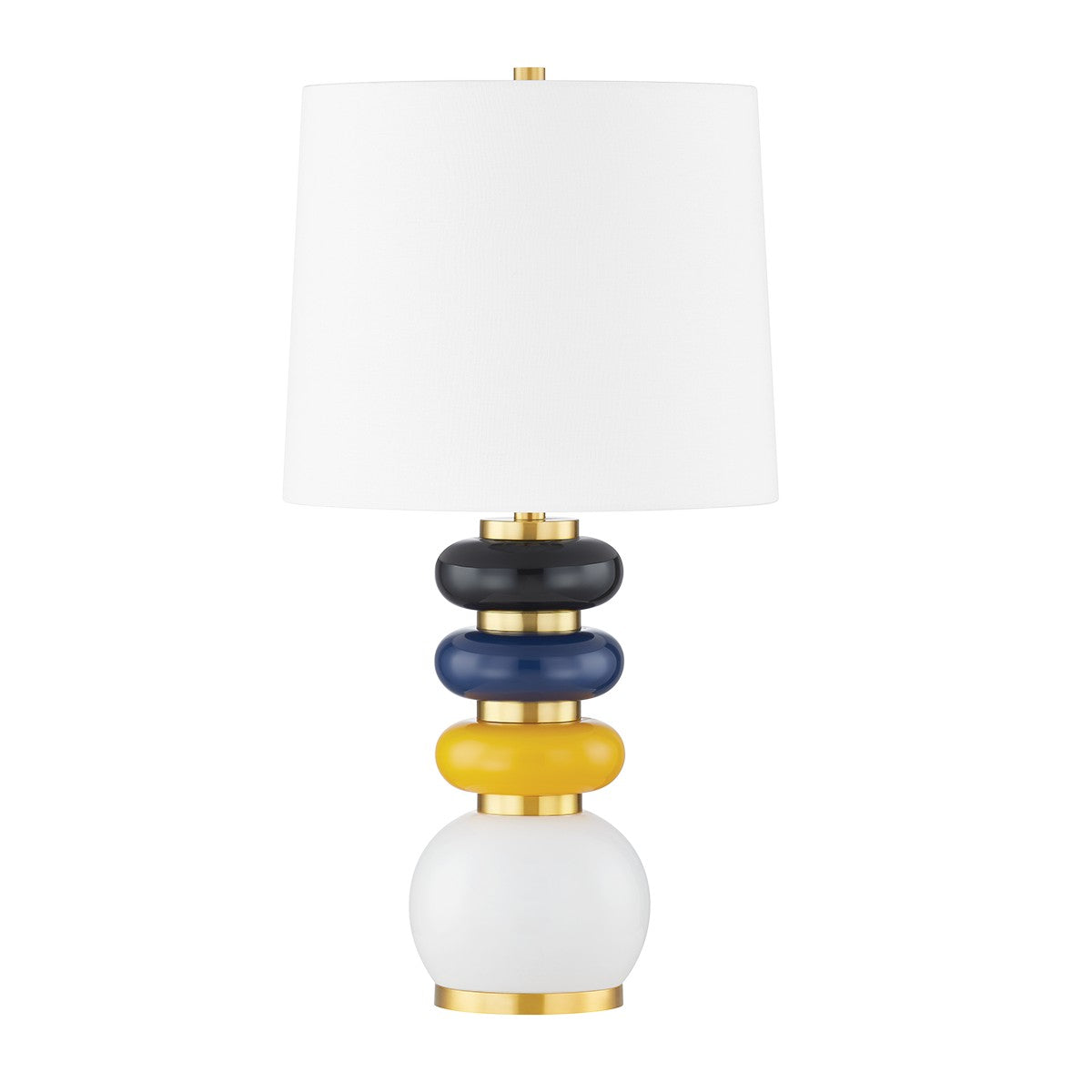 Mitzi - HL820201-AGB/CMM - One Light Table Lamp - Robyn - Aged Brass