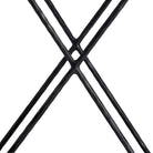 Arteriors - 4650 - Bar Cart - Nakoa - Blackened Iron