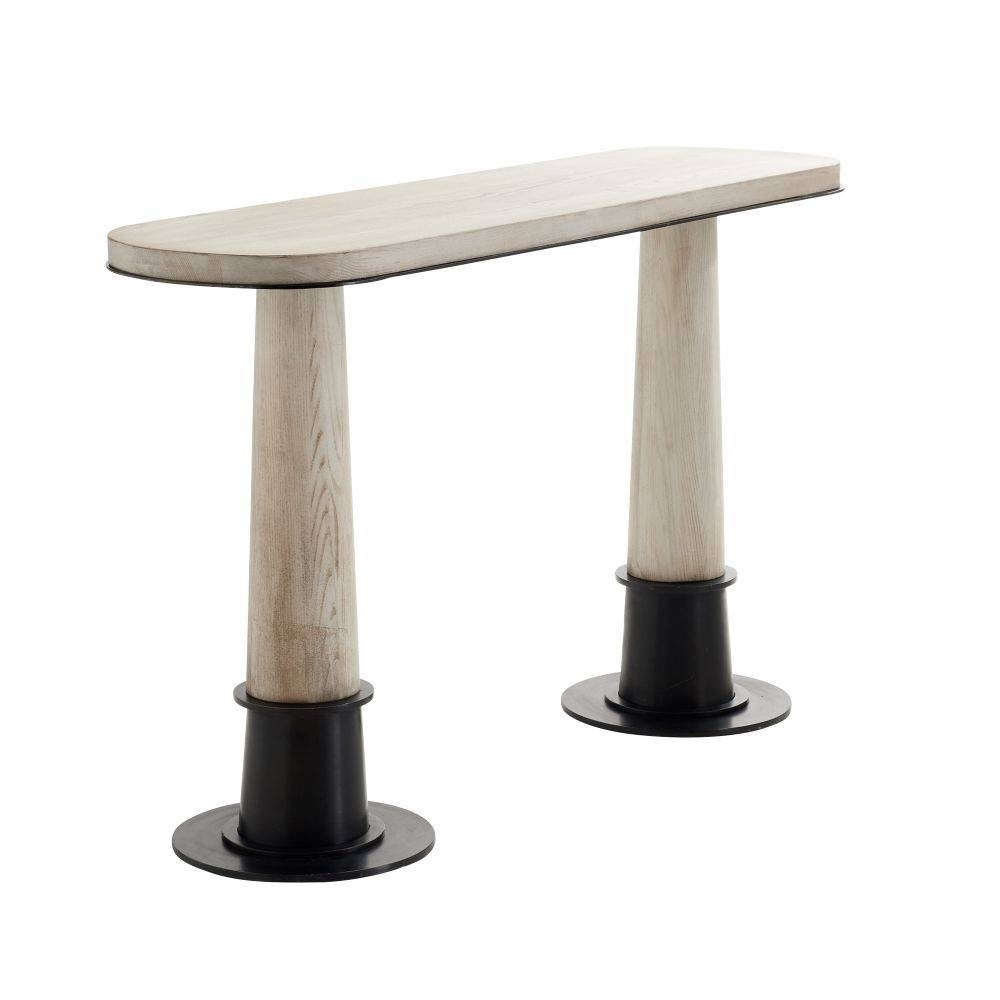 Arteriors - 4662 - Console - Kamile - Chêne fumé