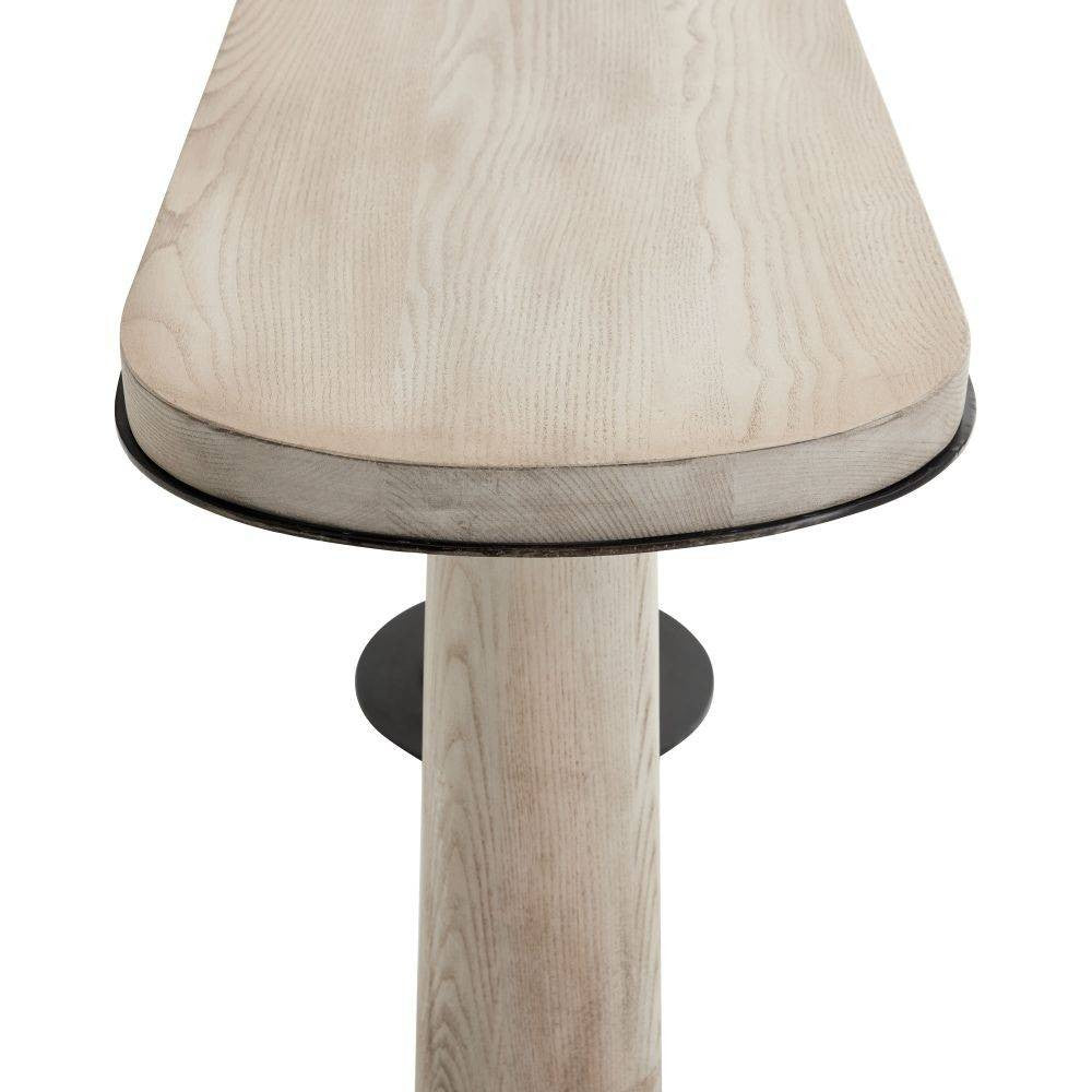 Arteriors - 4662 - Console - Kamile - Chêne fumé