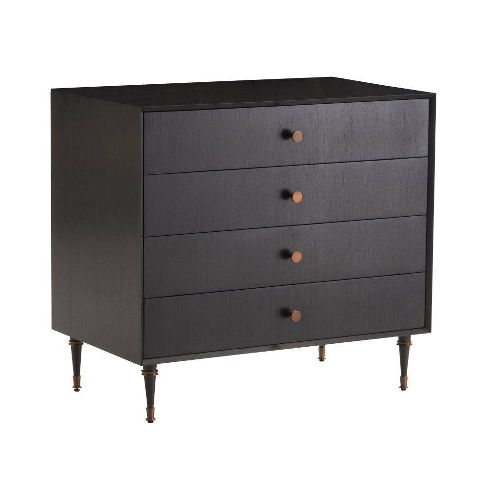 Arteriors - 5686 - Chest - Melbourne - Ebony Walnut Veneer