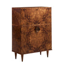 Arteriors - 5688 - Meuble bar - Manhattan - Toffee Burl
