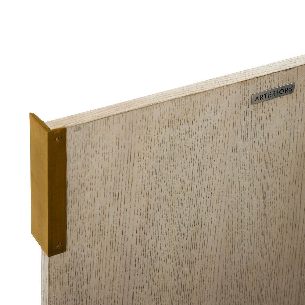 Arteriors - 5689 - Meuble - Naomi - Chêne fumé ivoire