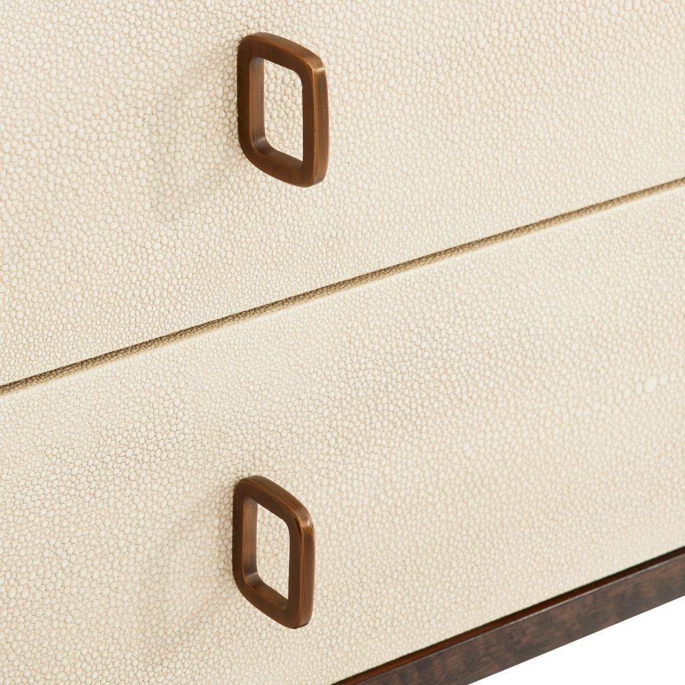 Arteriors - 5701 - Console - Nora - Placage en eucalyptus bringé