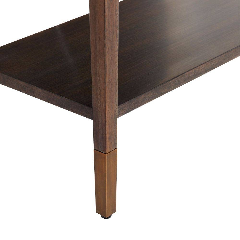 Arteriors - 5701 - Console - Nora - Placage en eucalyptus bringé