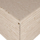 Arteriors - 5738 - Meuble - Seine - Placage chêne fumé/Laiton antique