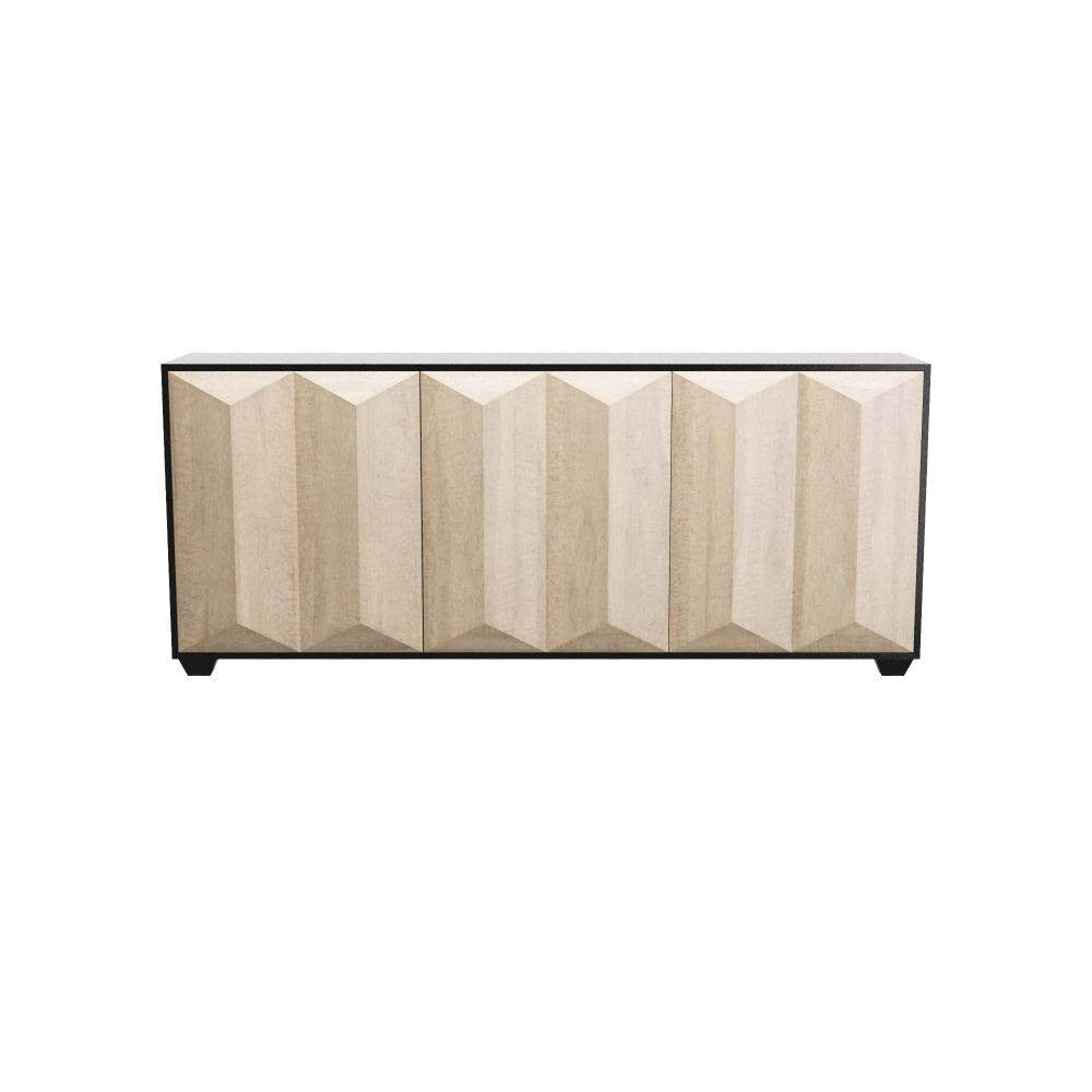 Arteriors - 5755 - Credenza - Sapphire - Chamois Gray Eucalyptus Veneer/Ebony Oak Veneer