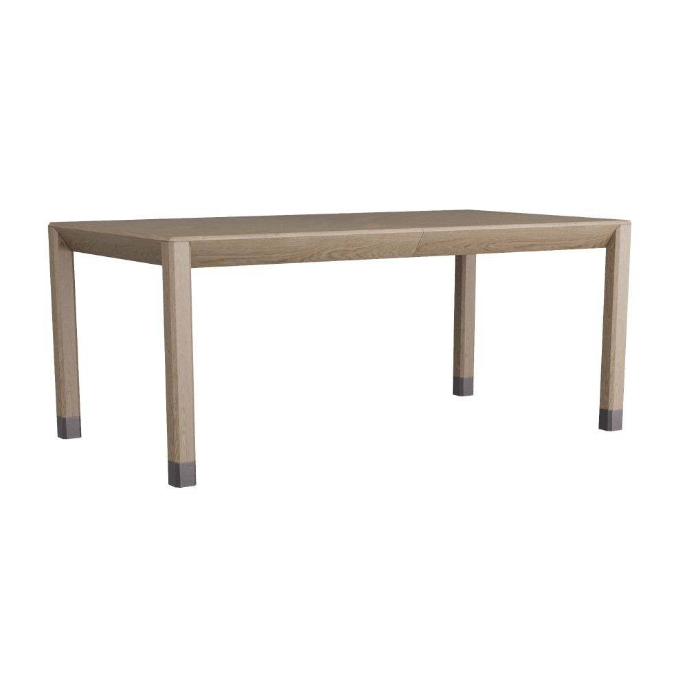 Arteriors - 5758 - Table de salle à manger - Springer - Placage chêne écaille de tortue/Bronze