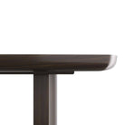 Arteriors - 5760 - Table de salle à manger - Pembroke - Placage chêne ébène/Laiton vintage